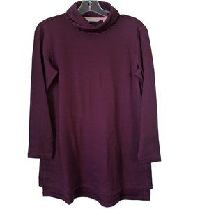 Isaac Mizrahi Live! SOHO Funnel Neck Long Sleeve